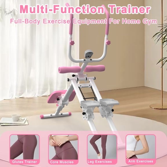 All-in-One Staircase Fitness Machine - Stepper Multi-functional Trainer Full-body Exercise Equipment, Suitable for Home Gym Exercise