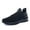 Black, variant on AOV Mens Running Shoes Casual Tennis Walking Athletic Gym Fashion Lightweight Sneakers Blue US 8