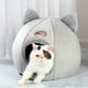 thumbnail image 4 of Cama Para Gatos Cama para gatos Casa semicerrada Perro pequeño Mascotas Cueva acogedora Cómoda para el hogar (XL), 4 of 7