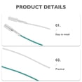 thumbnail image 3 of FOMIYES 4Ud Cable Headshell Para Tocadiscos Con De Sonido Compatible Con Sistemas De Audio, 3 of 7