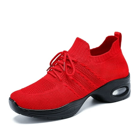 Womens Ladies Walking Clothes Shoes Sock Air Running Sneakers Platform Loafers Wedge Nurse Arch Support Zapatos de Mujer