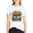 thumbnail image 6 of Potopok Vintage Family Reunion 2026 – Where My Fam At & Cute Tree Sunset on Soft Cotton Crew Neck Tee, for Gatherings & Everyday,White - L, 6 of 9