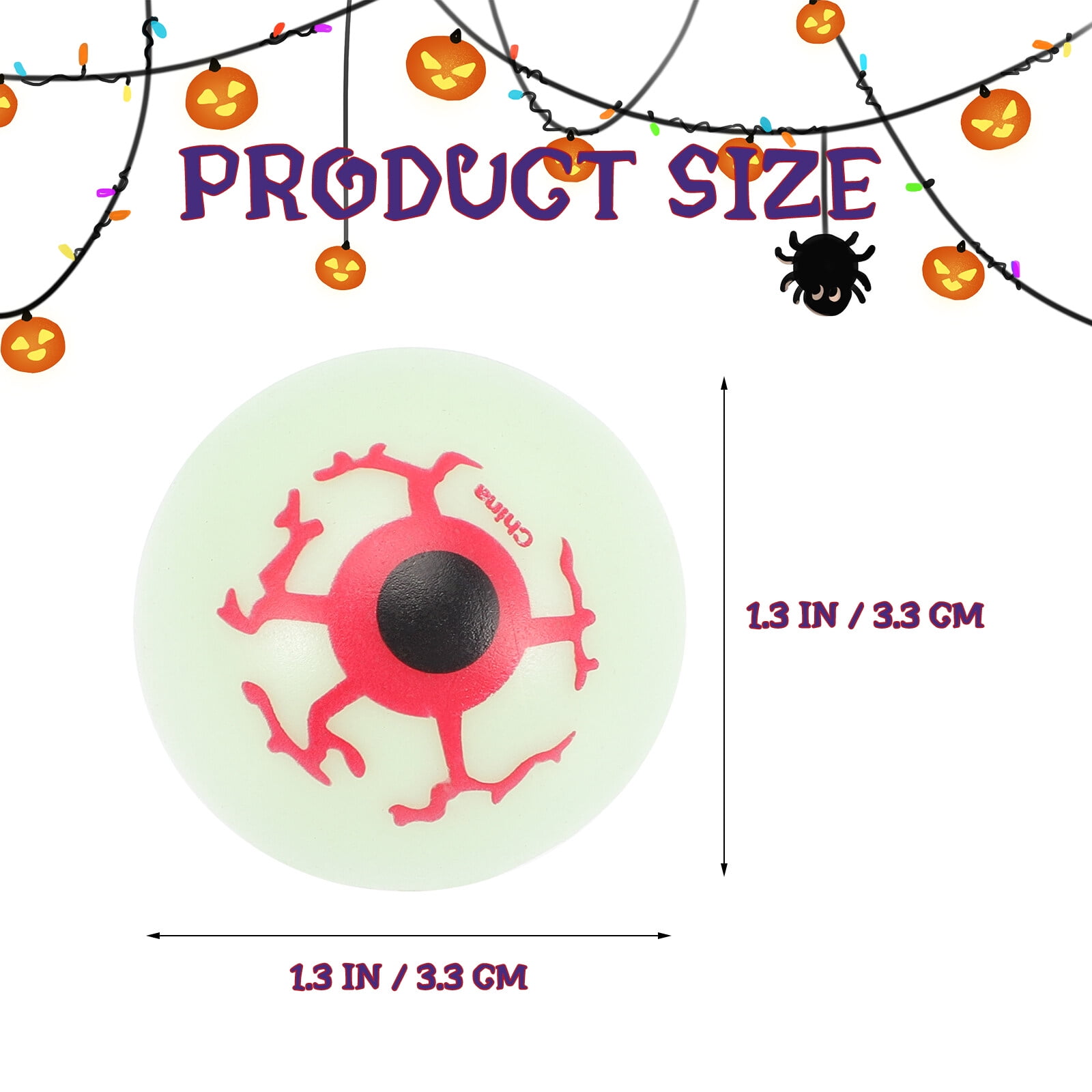 Halloween eyeballs 10 Pcs Halloween Eyeballs Realistic Eyeball Props