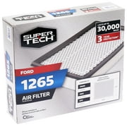 Super Tech 1265 Engine Air Filter, Replacement Filter for Ford Fits select: 1996-2002 FORD EXPLORER, 1997-2003 FORD RANGER