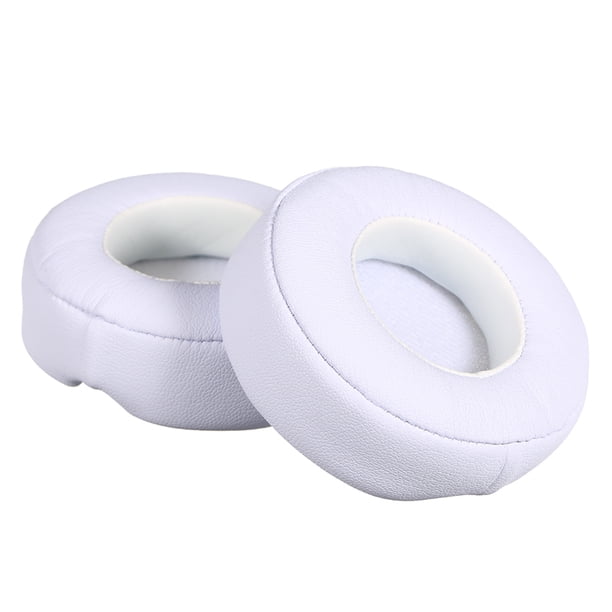Auricular Reemplazo de la almohadilla de memoria de la oreja Proteína de cuero alrededor de las orejeras Funda de cojín Compatible con los auriculares Monster Beats de Dr.Dre MIXR mixr Romacci Auricular