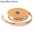 thumbnail image 2 of 1 Inch Wide Satin Ribbons Roll 100 Yards Just for You Ribbon for Wedding Birthday Valentine's Day Floral Decor, 2 of 5