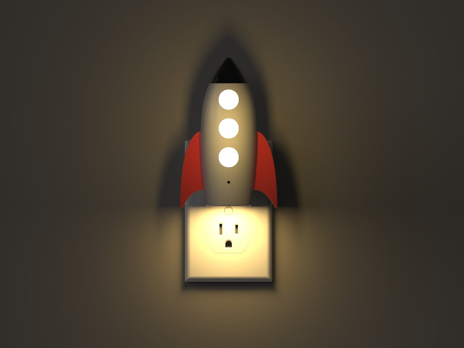 Meridian Lighting Rocket Night Light