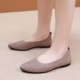 thumbnail image 2 of ibiyuan Orthopedic Walking Shoes for Women Mesh Knitted Women Walking Shoes Adjustable Upper Non- Sole Womens on Sneakers Soft Hands-Free Platform Mary Janes Walking Tennis Shoes, 2 of 8