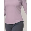 thumbnail image 3 of Top-kevin Women'S Long-Sleeve Sports Top with Mesh Back, Breathable Workout And Yoga Shirt, Suitable for Cycling, Fitness, Yoga, And Running., 3 of 9