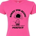 thumbnail image 3 of Peanuts - Sally Perfect - Juniors Fitted Graphic T-Shirt, 3 of 6