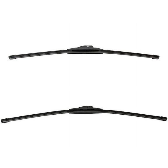 Wiper Blade Set 2 Piece - Compatible with 2010 BMW 535i