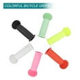 thumbnail image 5 of Uxcell 4pcs Bike Handlebar Grips 4.13" Non-Slip Rubber Mushroom Bicycle Grips Fit 7/8" Handlebars, Pink, 5 of 7