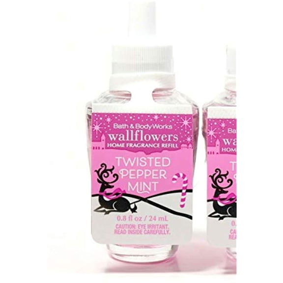 Bath Body Works Wallflowers Fragrance Refill Bulb Twisted Peppermint