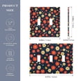 thumbnail image 2 of Yayeee Toggle Light Switch Wall Plate 2-Gang 4.56"x4.48" Decorative Outlet Cover, Red Floral, 2 of 7