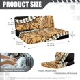 thumbnail image 7 of XYZCANDO Brown Tribal Pattern RV Dinette Cushions Comfortable RV Decor Stylish Bench Seat Cover Polynesia Universal Cushion Covers for Couches and Sofas Washable Slip Covers, 7 of 7