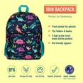 thumbnail image 4 of Wildkin Kids 16 Inch Backpack for Boys and Girls (Darling Dinos), 4 of 7