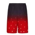 thumbnail image 4 of HAPIMO 9" Beach Shorts Men Swim Trunks with Compression Liner Casual Outings Travel Shorts Summer Outdoor Swimsuit Shorts Quick Dry Board Shorts Hawaiian Bathing Mesh Lining Shorts Red Small, 4 of 6