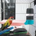 thumbnail image 7 of Anuirheih Automatic Bird Feeder Bird Waterer and Feeder Parakeet Hanging Food Dispenser Bird Cage Accessories for Birds(4.3×5.8×2.5inch), 7 of 7