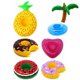 thumbnail image 3 of Vogacara Portavasos inflable Piscina Ducha Bañera Fiesta en la playa Bañera de hidromasaje Bebidas Botella Coaste Anillo de natación Juguetes de fiesta Juguetes rosquilla morada Vogacara FN0384-01B, 3 of 6