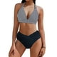 thumbnail image 1 of Traje de baño para mujer Trajes de baño estampados sin mangas de gran tamaño para mujer Traje de baño dividido Traje de baño sin mangas Trajes de baño para mujer, 1 of 7