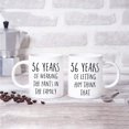 thumbnail image 4 of CTDream Funny 36th Wedding Anniversary 11oz. Couples Coffee Mug Gag Gift, 36 Years of Wearing the Pants in the Family, Letting Him Think That, 2-Pack with Gift Box for Husband Wife Parents, 4 of 6