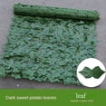 thumbnail image 2 of Hoja de eneldo verde Artificial, valla de ratán para pared, jardín al aire libre, patio, planta decorativa, planta falsa, hojas verdes, 2 of 4