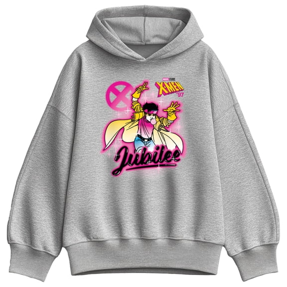 X-Men - Jubilee Graffiti Oversized Fleece Hoodie Sweatshirt