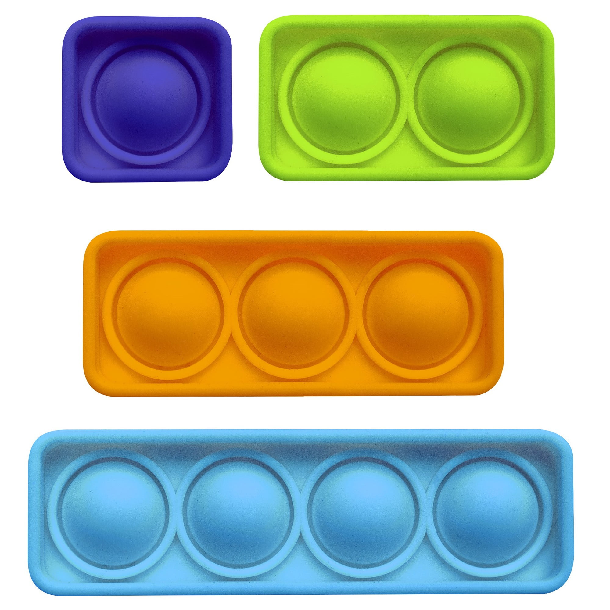 Junior Learning Number Rod Bubble Boards, Set of 11