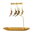 thumbnail image 2 of GUOOL Tea Light Candle Holders Rotating Candlesticks Home Wedding Table Decor Elf, 2 of 9