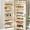 White, variant on 8-Tier Over The Door Pantry Organizer, Heavy-Duty Metal Wall Mount or Hanging Spice Rack, behind the door storage Shelves with Adjustable Basket, Back of Door Organizer for Kitchen Cabinet and Closet