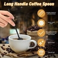 thumbnail image 3 of 6 PCS Coffee Spoons, Stirring Spoons, Tea Spoons Long Handle, Ice Tea Spoons, Long Spoons for Stirring, 3 of 5