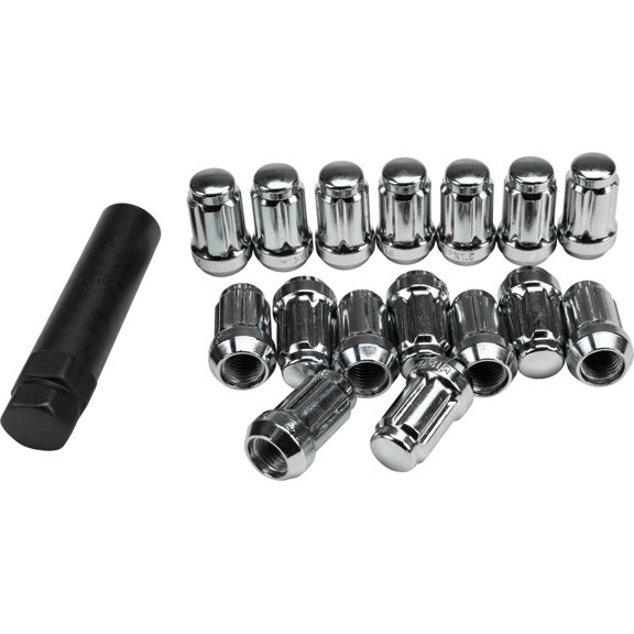 Raceline 12mm x 1.5 Chrome Lock Style Lug Nuts w/Key (RLUG-CS20C)