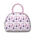 thumbnail image 2 of Cat Mom Lunch Bag – Adorable Kitty Pattern with Cute Paws, Ideal for Cat Lovers, 2 of 4