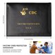 thumbnail image 3 of Muyoka CDC Protector de tarjeta de vacunas 4x3 Registro de inmunización Titular de tarjeta de vacunación Funda protectora de tarjeta de cuero de PU Funda protectora de pasaporte portátil Titular de ta Muyoka Hogar, 3 of 7