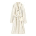thumbnail image 3 of Hauaitttt Robes for Women Long Cloth Robes for Women Plus Size Bathrobe Women's Robes Bath Towels Comfortable Women's Pajamas Womens Housecoats Zipper Front Womens Shower Wrap Turkish Towel Bathrobe, 3 of 3