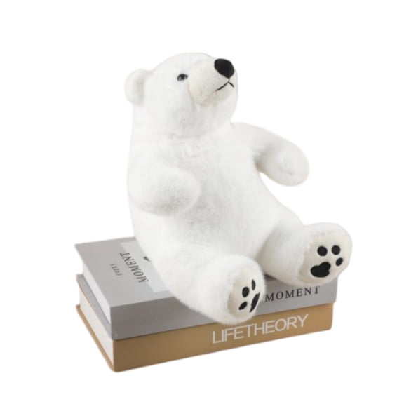Polar Bear Plush Toy Soft Stuffed Animal Decorative Plush Doll