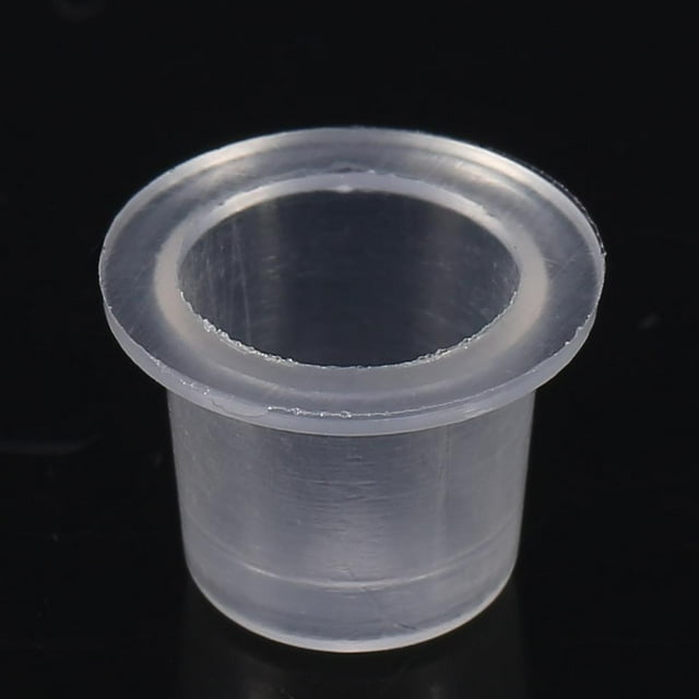 Qiilu Ink Cap,1000Pcs/Bag Tattoo Ink Cap Cup Plastic Microblading Pigment Accessories Holder Container 3Sizes, Tattoo Ink Cup