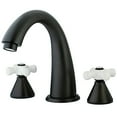 thumbnail image 2 of Kingston Brass KS2365PX 8 Inch -18 Inch Widespread Roman Tub Filler - Oil Rubbed Bronze, 2 of 4