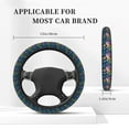 thumbnail image 5 of Balery Undersea Animals print Steering Wheel Covers Elastic Skidproof Steering Wheel Protective Cover Case for Men Women Universal 15 Inches Cars Accessories, 5 of 8