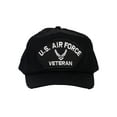 thumbnail image 2 of Gravity Trading Military Hats For Men - US Air Force Veteran Hat Black Cap Military Gifts For Men, 2 of 4