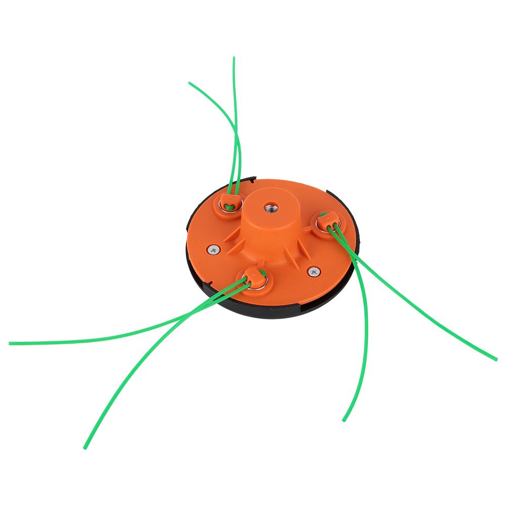 Tebru Grass Trimmer Head,Weed Trimmer Head,Universal 3 Line Bump Feed