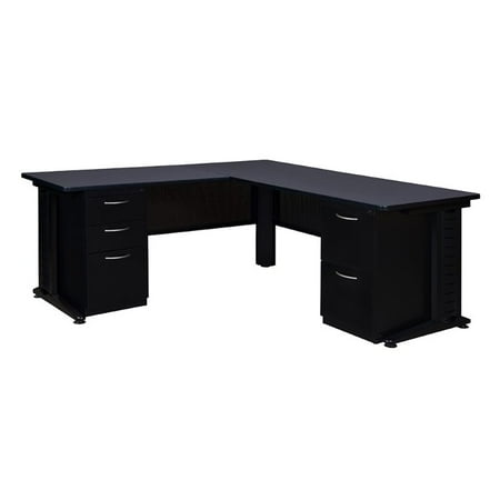 Regency Seating 66 L Desk With 42 Return Walmart Com