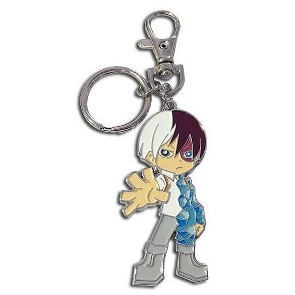 Porte-clés - My Hero Academia - Sd Todoroki Émail Métal Neuf ge48480