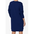 thumbnail image 2 of Haute Edition Women's Oversized Pullover Sweatshirt Dress, 2 of 3