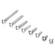 thumbnail image 1 of Tornillo autorroscante, 200 piezas Tornillo autorroscante Tornillo de acero inoxidable Funcionalidad de alta precisión, 1 of 8