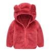 

Fanxing Toddler Girls Cute Rabbit Ears Fleece Hooded Coats Winter Thick Sweatshirt Jacket Cape Cloaks Clearance 80 90 100 110 120 130