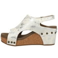 thumbnail image 3 of Corkys  Womens Carley Metallic   Casual Sandals Casual, 3 of 5