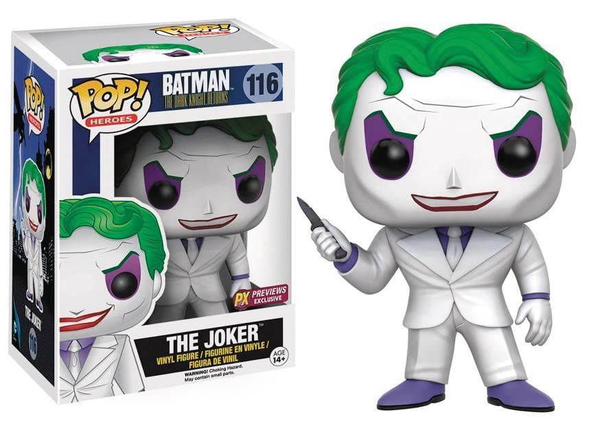 media Kreta Verhuizer Pop Heroes Dark Knight Returns Joker Vinyl Figure (Other) - Walmart.com