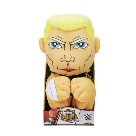 WWE Rumble Champ Cody Rhodes Battling Plush Dolls