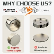 ULIBERMAGNET Fishing Magnet Kit, 1000lbs Strong Large Neodymium Fishing Magnet Kit Heavy Duty Magnets with 66ft Rope for River Retrieval Recycling Magnetic Salvage Fishing